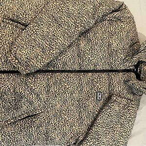 Obey Leopard Print Jacket